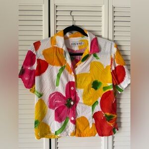 Jams World Summer Print Multicolor Floral Shirt